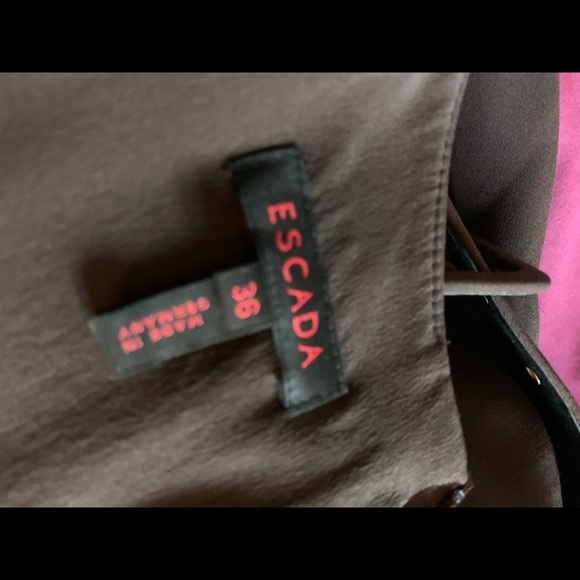 Escada 100% silk dress made in Germany - Picture 13 of 15